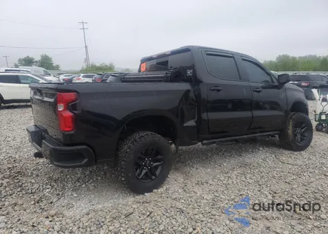 2020 Chevrolet Silverado K1500 Lt Trail Boss из США, поврежденный, VIN 1GCPYFED7LZ122554